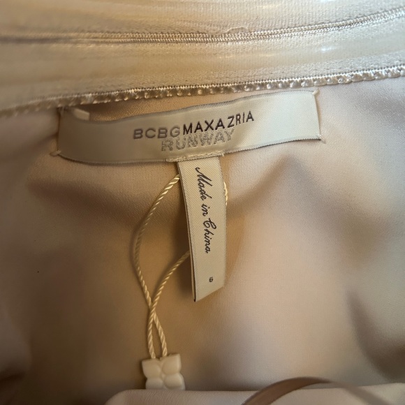 EUC BCBGMaxAzria Runway Strapless Dress Sz 6 - Picture 8 of 16